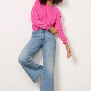 Good American Good waist palazzo jeans